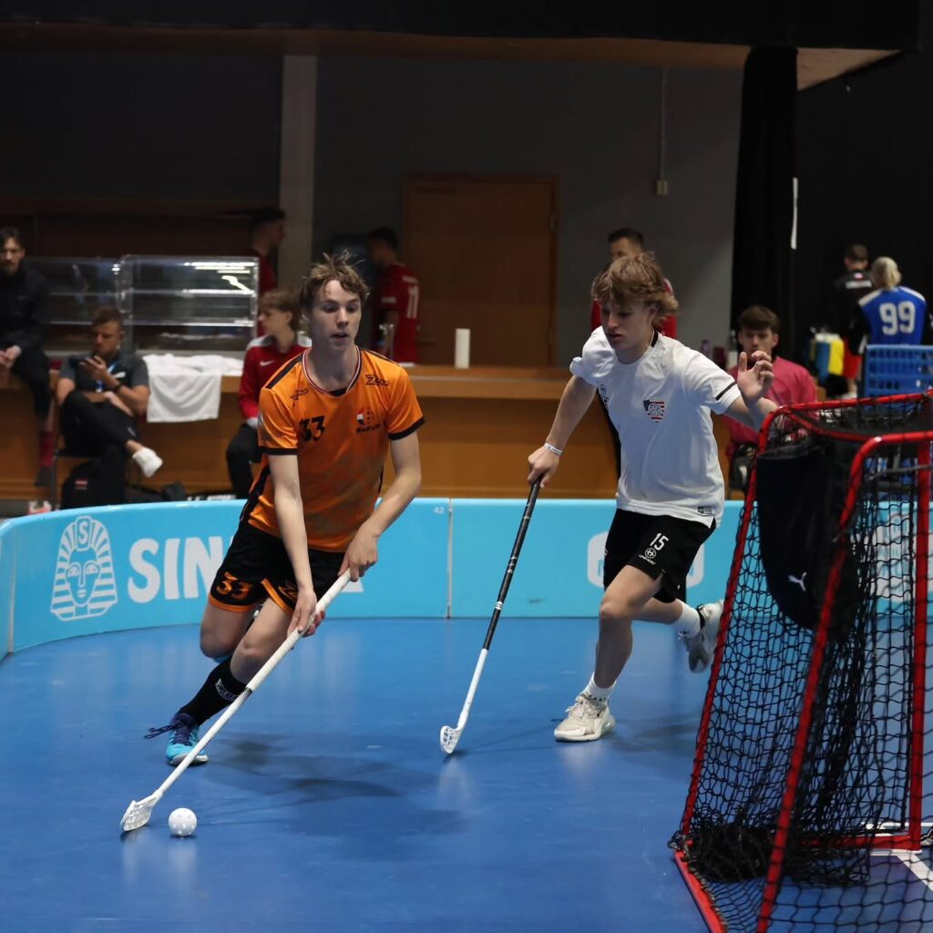 Jolan Wapstra op floorball WK in lathi finland